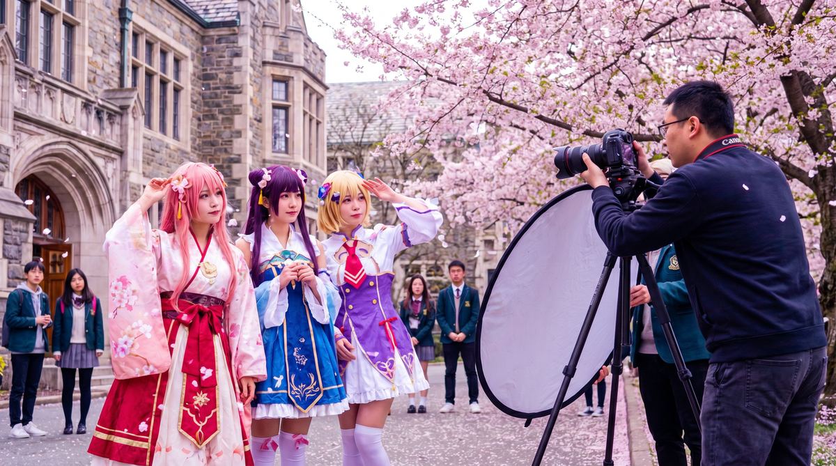 麻豆传媒-Cosplay传媒教程二次元影像演示